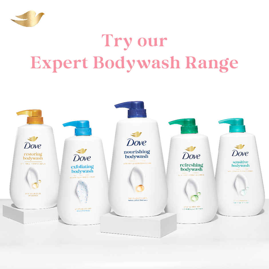 Dove Rebalance Bodywash with Triple Hydration Serum