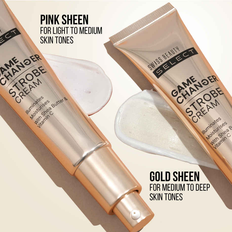 Swiss Beauty Select Game Changer Strobe Cream - 01 Pink Sheen