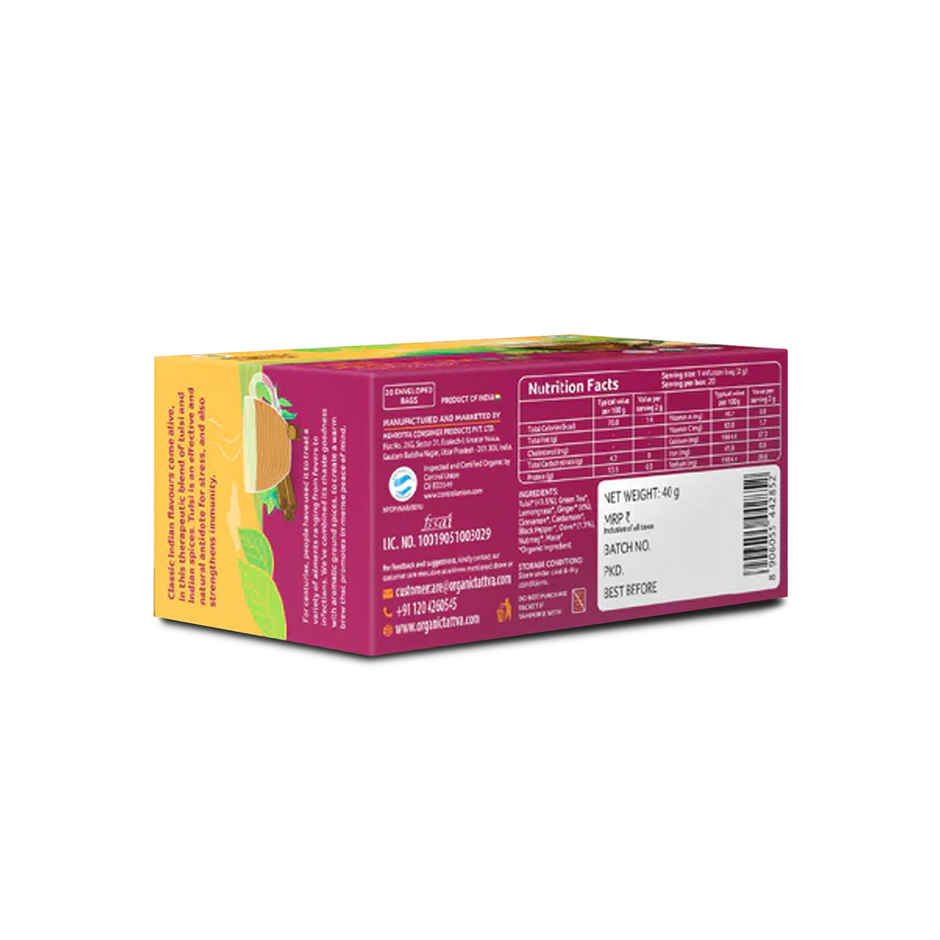 Organic Tattva Tulsi Masala Tea