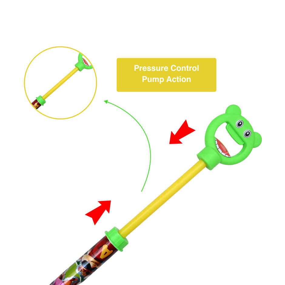 HT B 22 Water Pichkari for Holi | 21 Inch | Assorted | Tomuncle