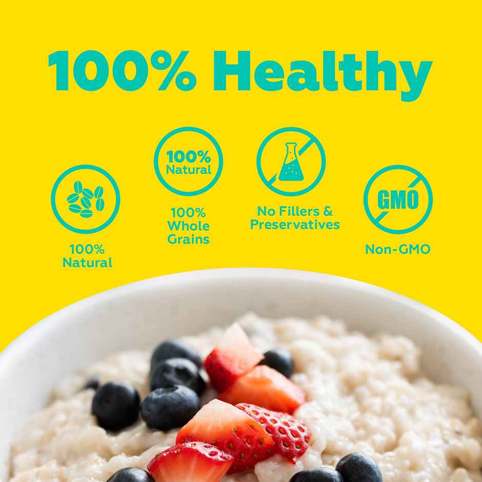 Yoga Bar Premium Golden Rolled Oats, Dietary Fibre, Protein Rich, Gluten Free, Whole Grain