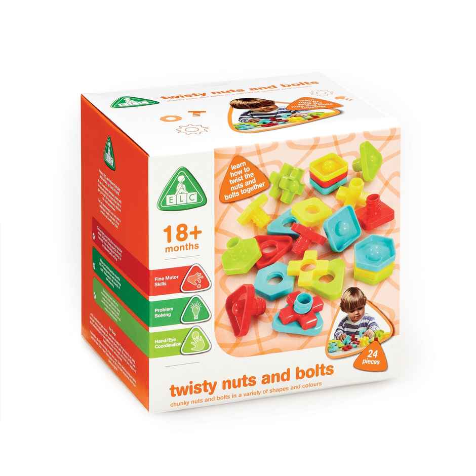Hamleys ELC Twisting Nuts & Bolts Multicolour 18M+