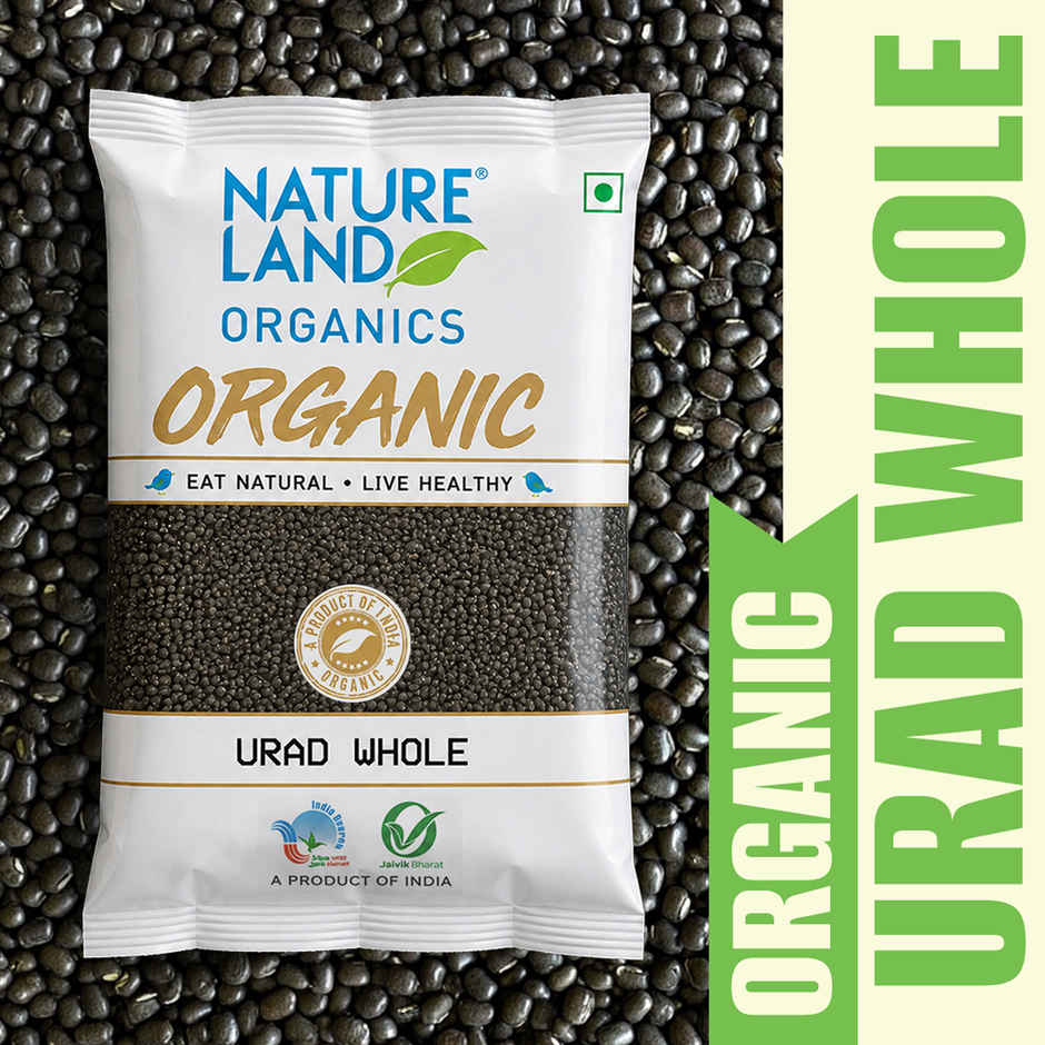 Natureland Organics Urad Whole