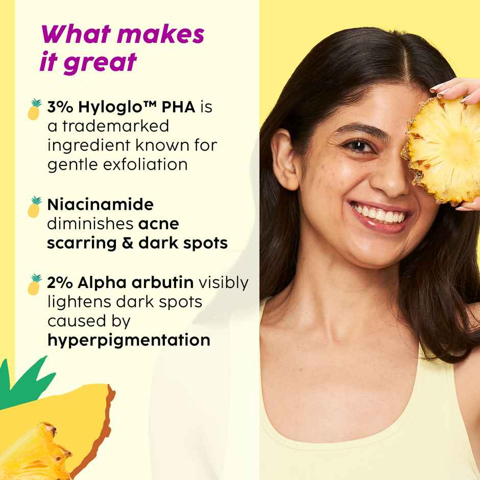 Plix The Plant Fix Pineapple De-Pigmentation Regime Fruity Toner Dewy Serum | Moisturizer