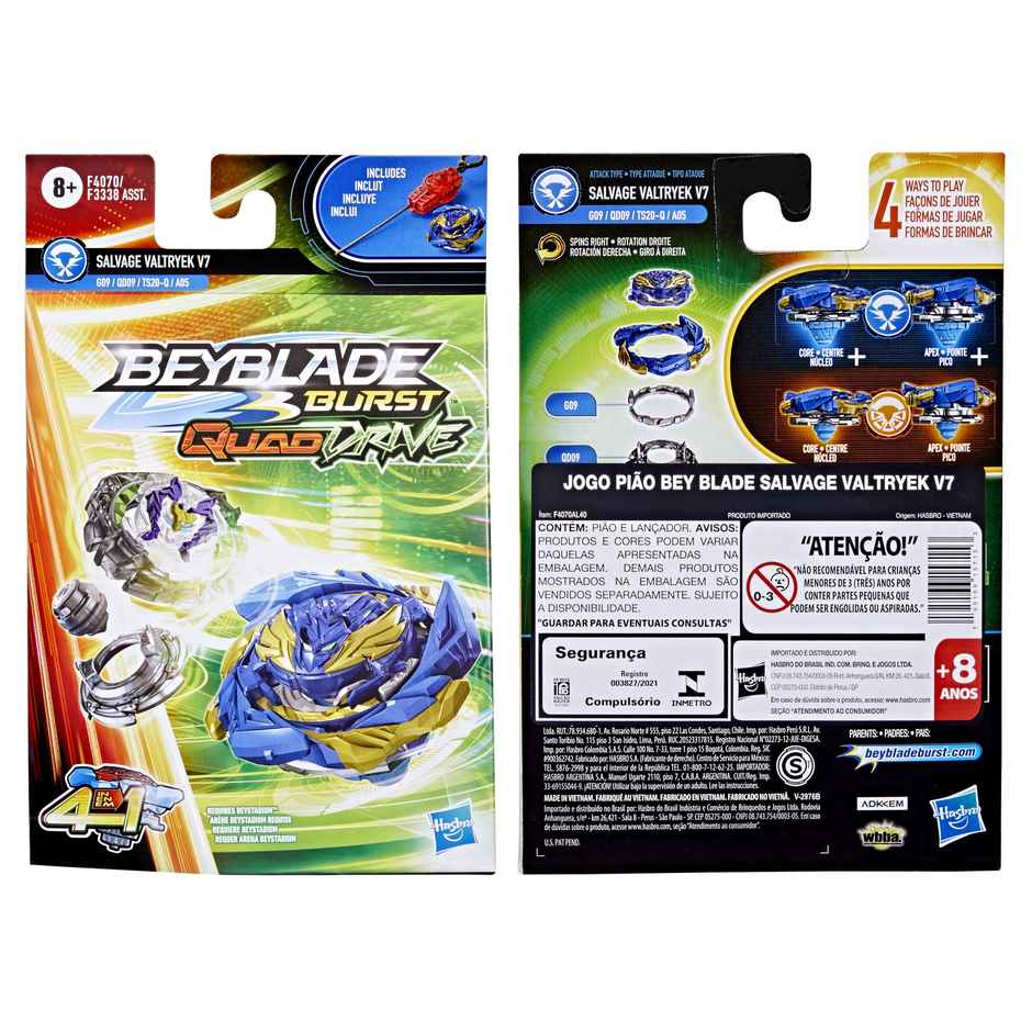 Hasbro Bey Blade Salvage Valtryek V7