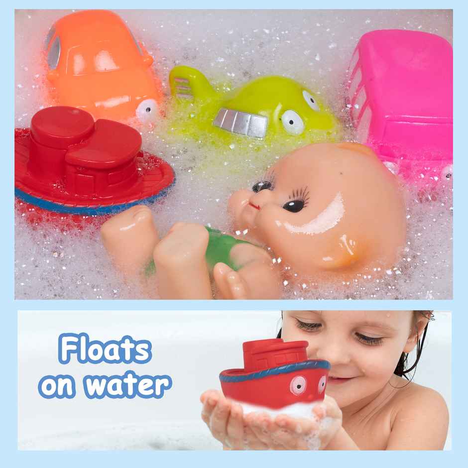 Ratna's Squeezy Baby 5Pcs | Assorted