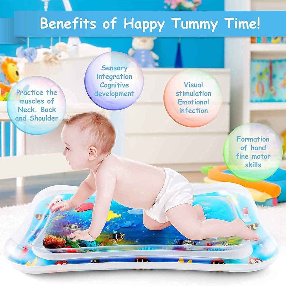 Kidology Water Play Mat for Babies | Tummy Time Leakproof Water Mat for Baby Kids Toddlers