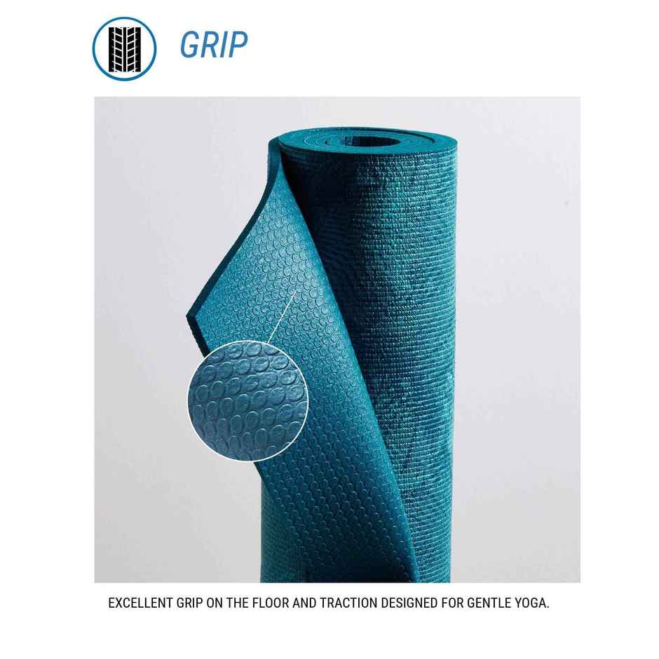 Decathlon Kimjaly Anti|Slip Foam Yoga Mat | Blue | 8 mm