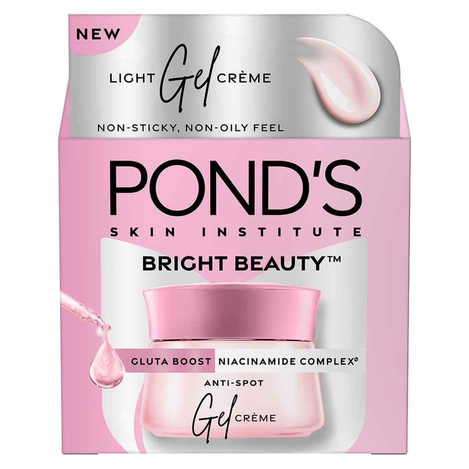 Pond's Bright Beauty Gel Cream With Glutaboost Niacinamide Complex For Fading Dark Spots