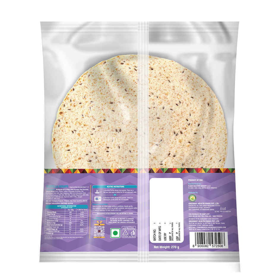 Cornitos Multigrain Tortilla Wraps