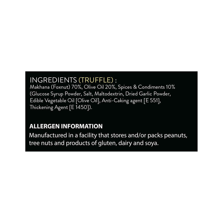 Mr Makhana Gourmet Truffle Flavoured Makhana