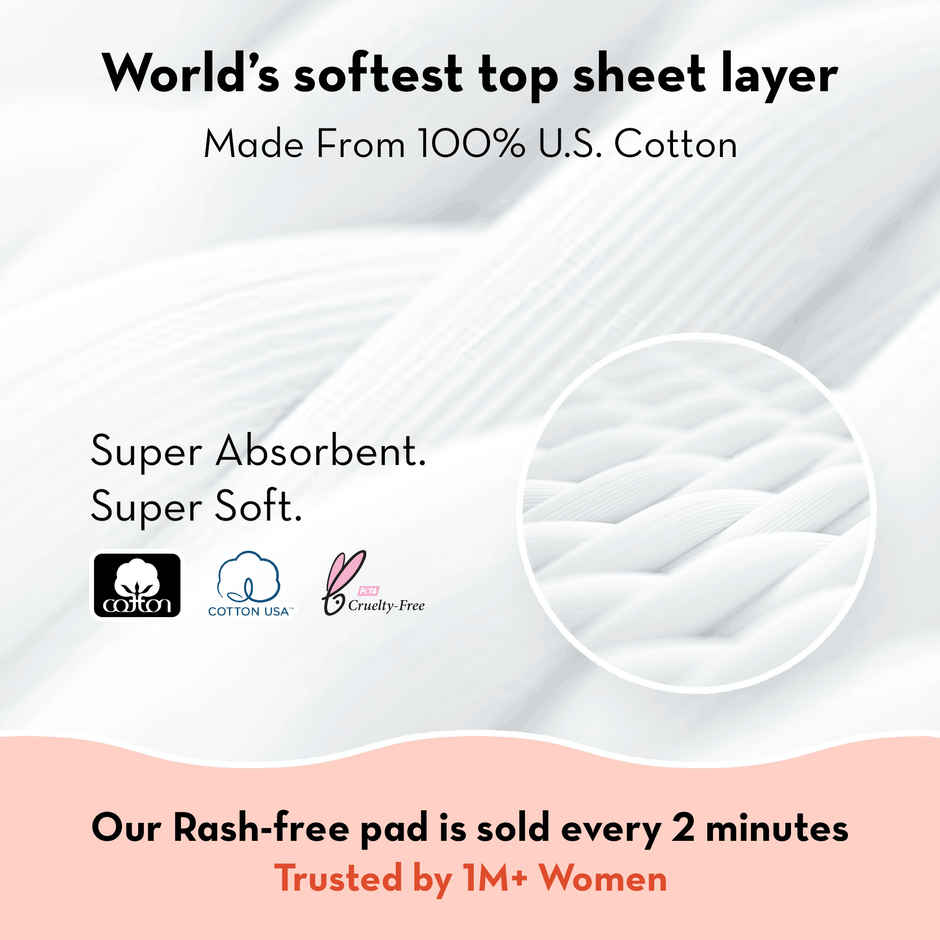 Plush Sanitary Pads + 2 Panty Liner | XXL | 10 pcs