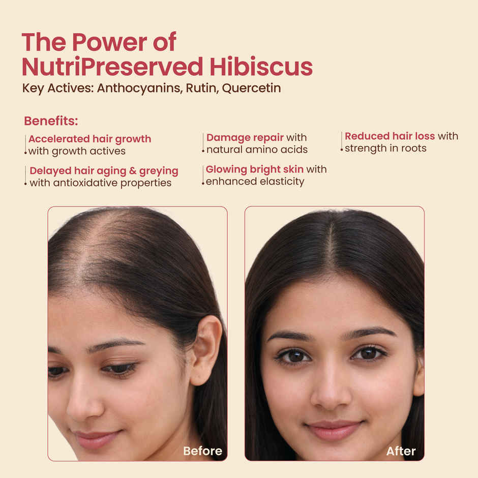 Nat Habit Natural Hibiscus Powder for Hair and Skin Care
