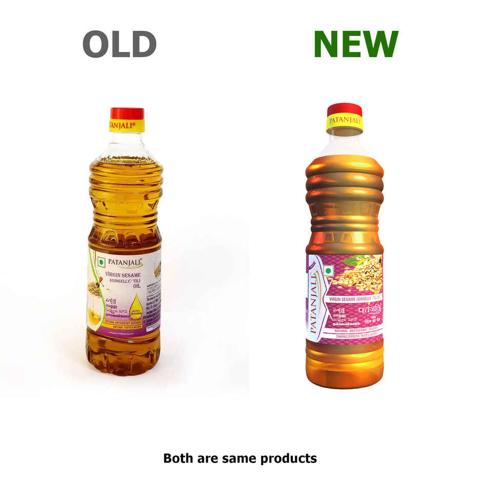Patanjali Pure Sesame Til Oil - Pure Til Cooking Oil
