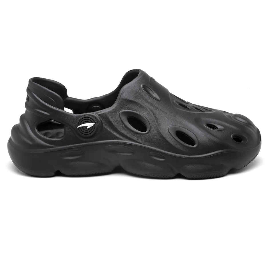 Asian Safari-02 Men Clogs Black (Size-9)