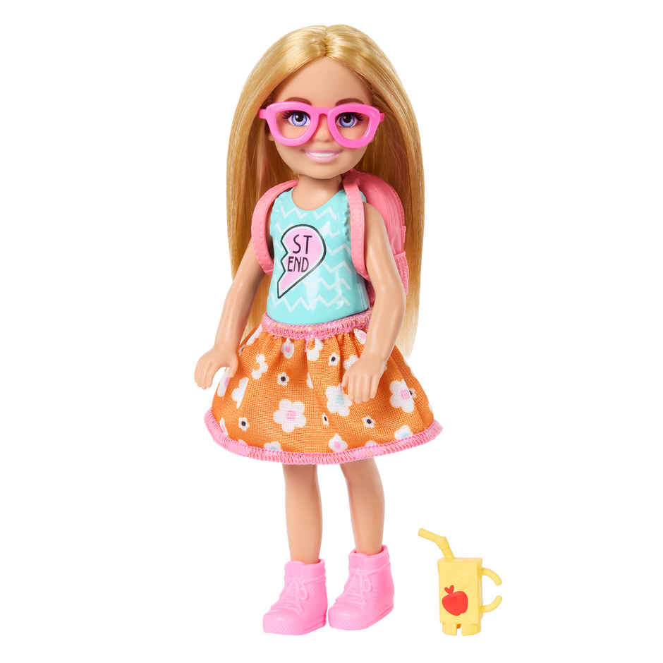 Mattel Games Barbie Chelsea Play Together Doll Pack | Small Dolls in Removable Skirts & Shoes