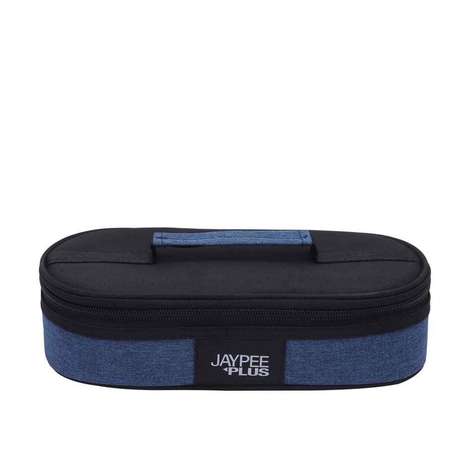 Jaypee Plus Microplus Inner Stainless Steel Leak Proof Lunch Box with Bag | Black - 2 x 400 ml