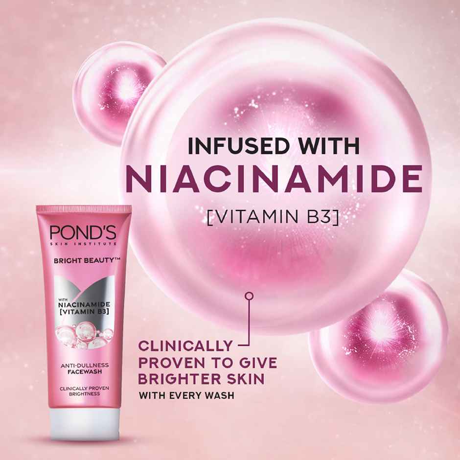 Pond's Bright Beauty Anti-Dullness Facewash With Vitamin B3