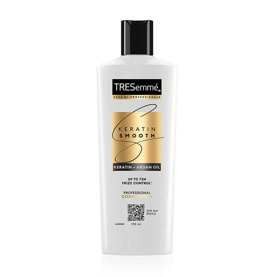 Tresemme Keratin Smooth Shampoo (580ml) & Tresemme Keratin Smooth Conditioner, With Keratin (190ml) Combo
