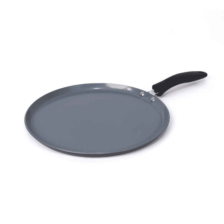 Tower Cerasure Non-Stick Tawa | 26 cm | Gas & Induction Compatible