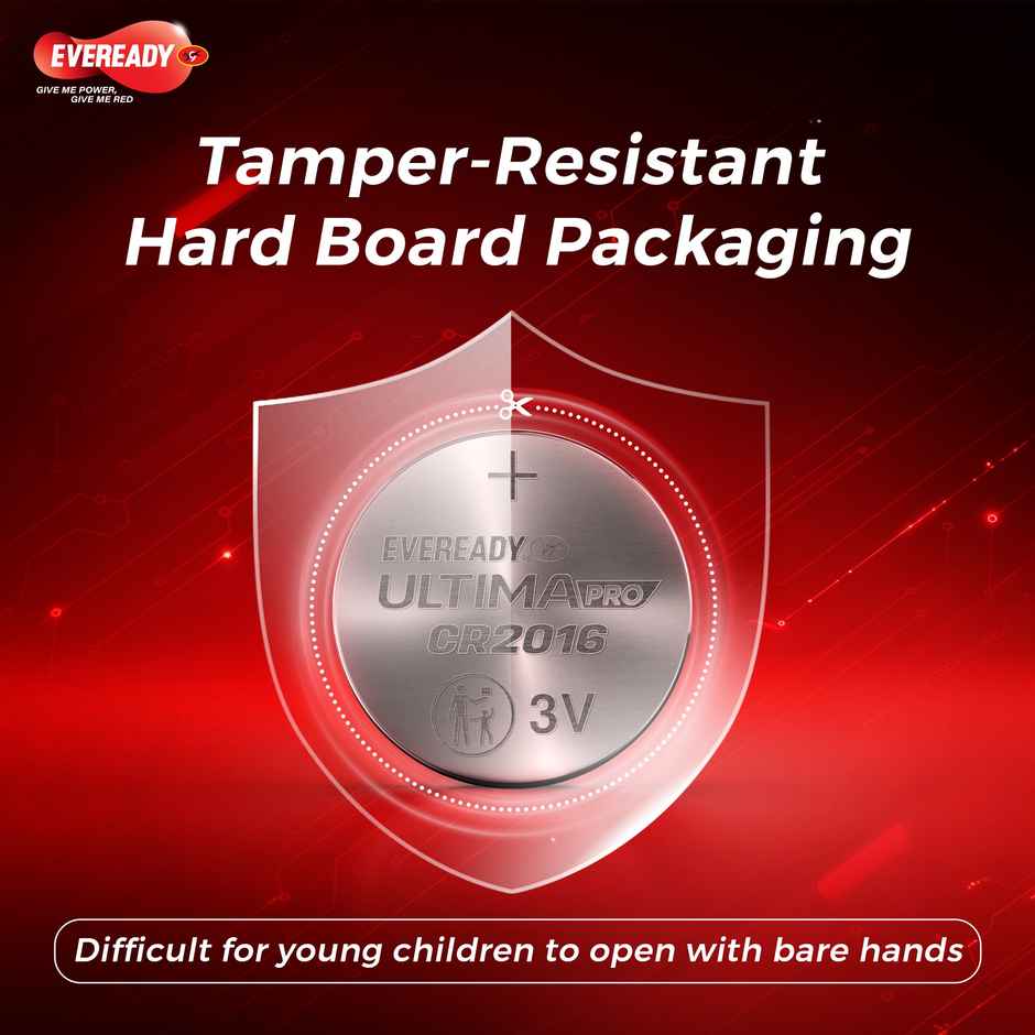 Eveready Ultima Coin Battery | 3V | CR2016