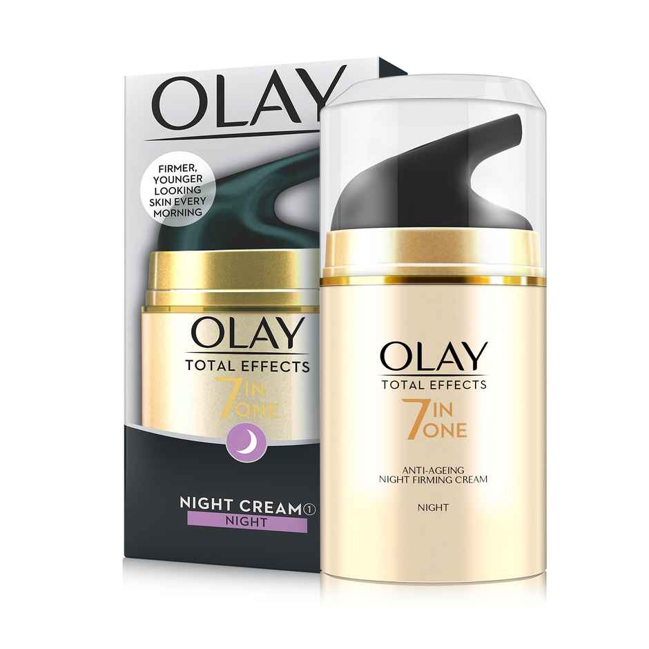 Olay Night Cream: Total Effects 7 In 1 Anti Ageing Night Moisturiser