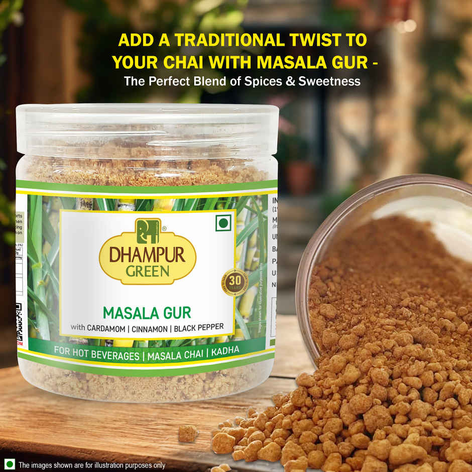 Dhampur Green Masala Jaggery Powder (shakkar)