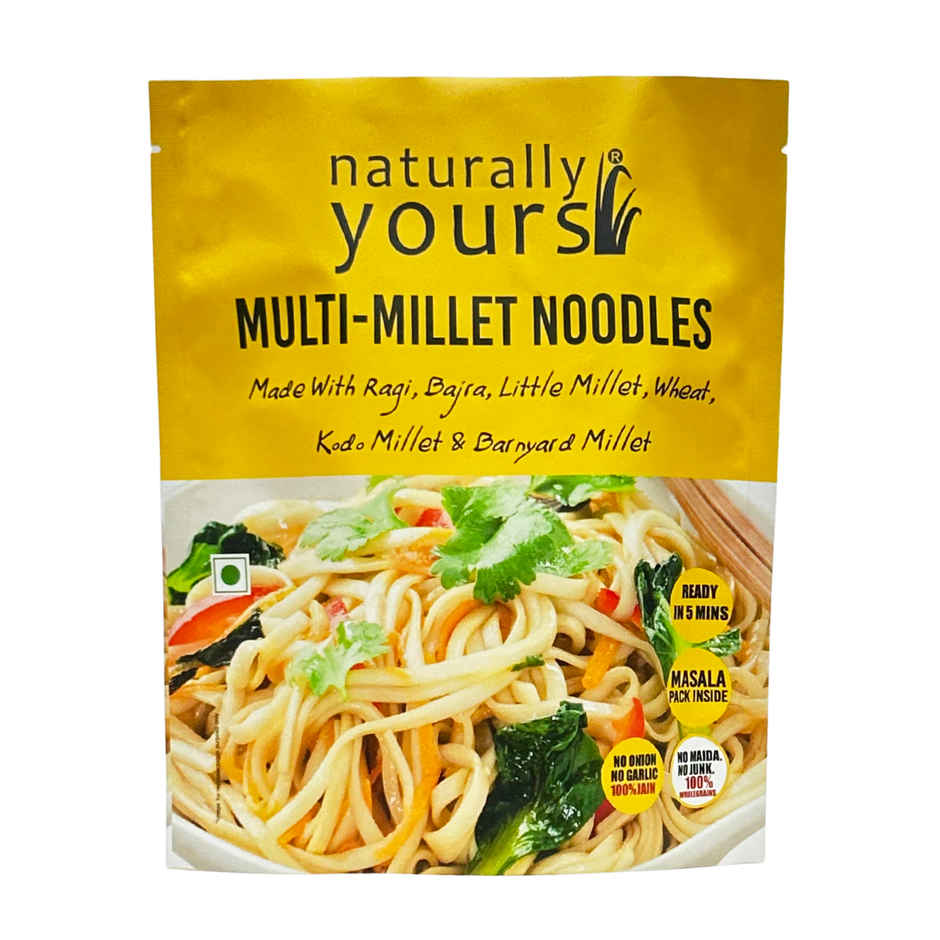 Naturally Yours Multi-Millet Noodles (180g) & Naturally Yours Quinoa Noodles (180g) Combo