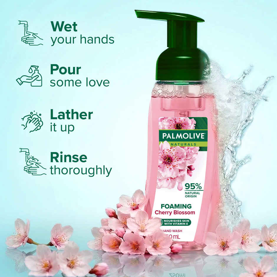 Palmolive Hydrating Foaming Handwash Liquid with Cherry Blossom