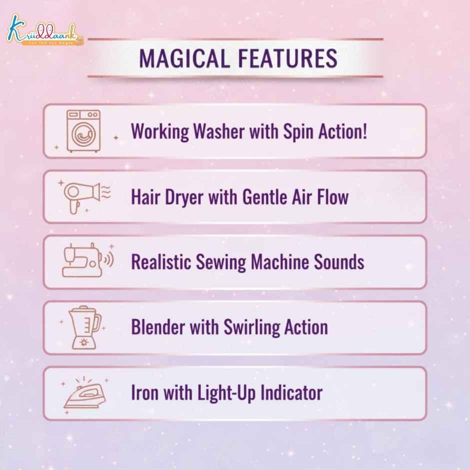 Kriiddaank Disney 6 In 1 Gift Pack for Girls Assorted Play Set Birthday Return Combo for 3 Years