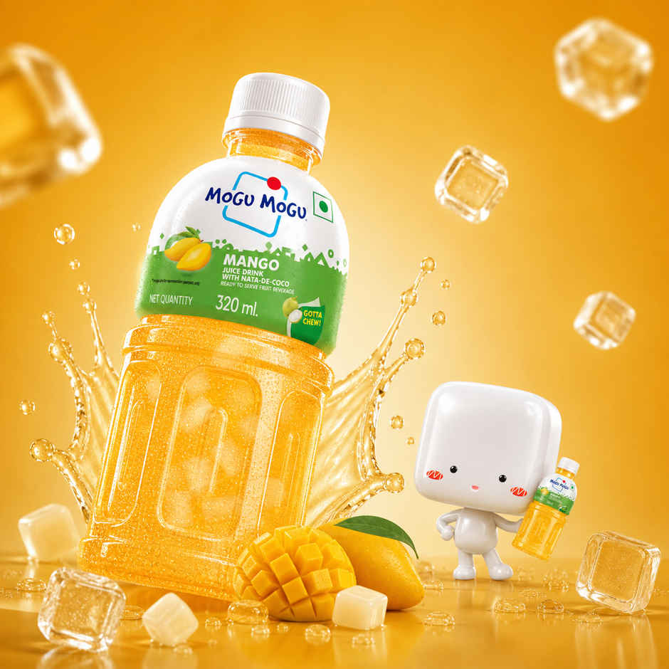 Mogu Mogu Mango Fruit Drink with Nata de Coco