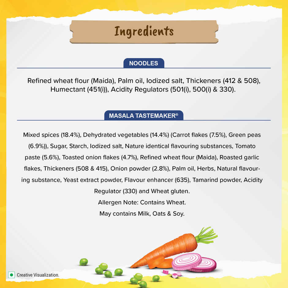 Maggi Instant Cuppa Noodles, Masala - Pack Combo