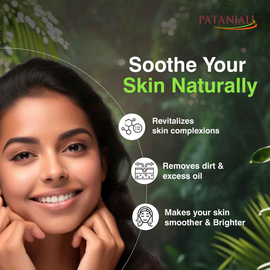 Patanjali Saundarya Face Wash Gentle Skin Cleansers