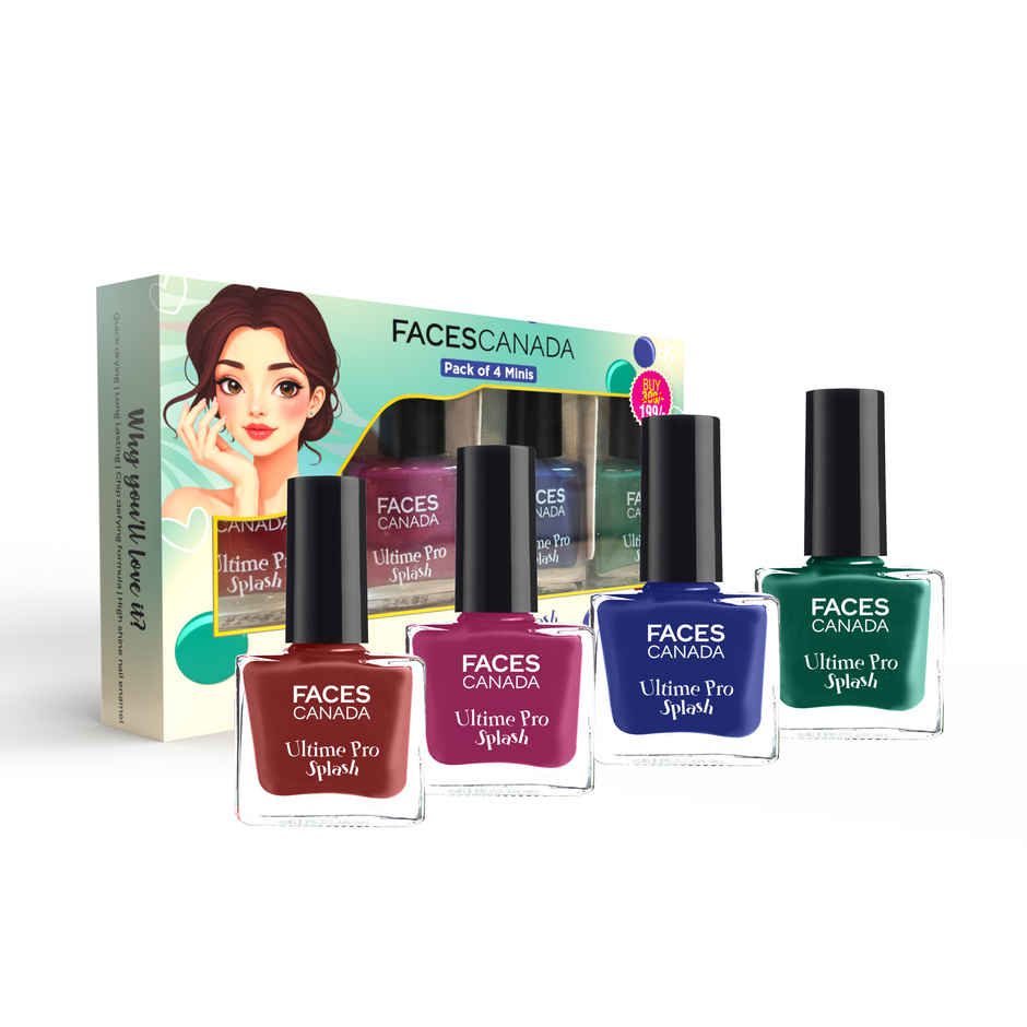 Faces Canada Ultime Pro Splash Mini Nail Enamel | Vintage Vibes