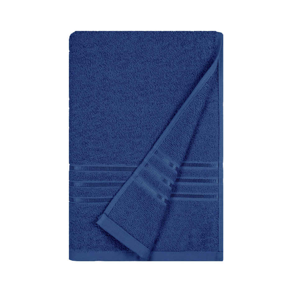 Mytrident Comfort Living Cotton Bath Towel | 28 in x 55 in | New Navy
