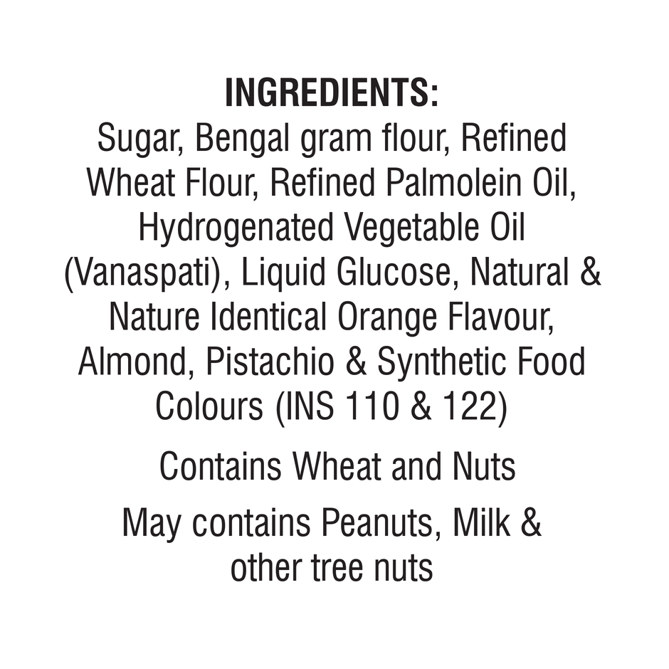 GRB Orange Soan Papdi | Traditional Indian Sweet