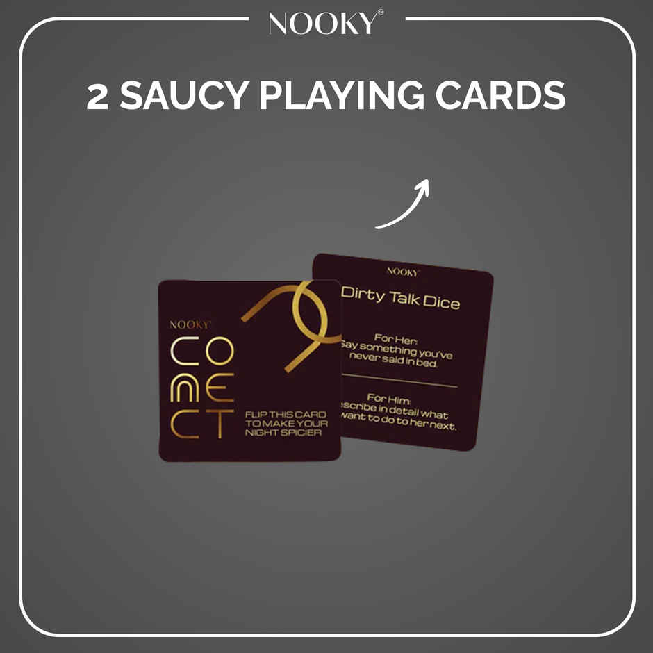Nooky Connect (3 In 1)| Condoms, Chocolate & Mood Card