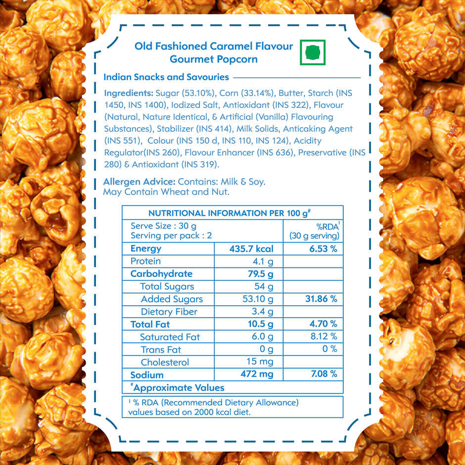 The Theatre Project  Popcorn Caramel Pouch