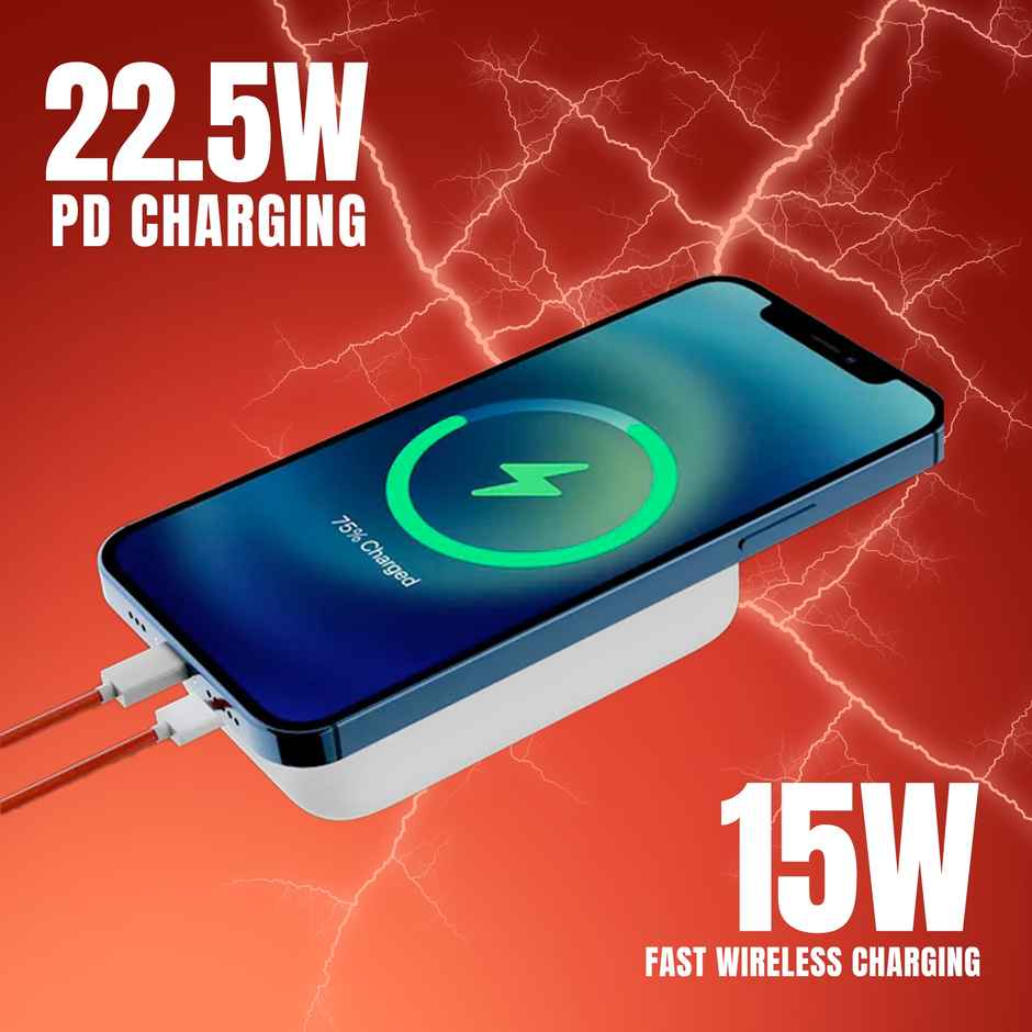 UBON Magsafe 10000 mAh Powerbank | 15W Wireless | 22.5 PD Fast Charging