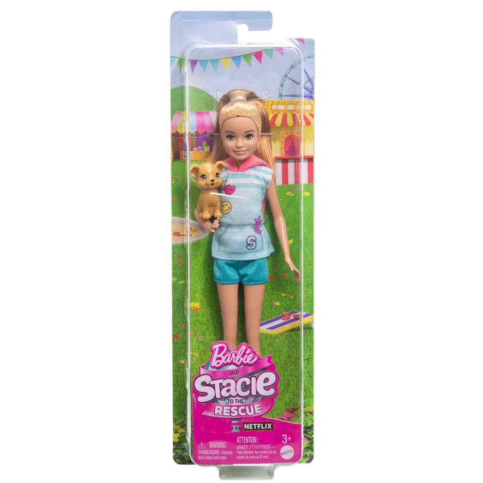 Barbie Stacie Doll | Pet Dog Rescue Movie