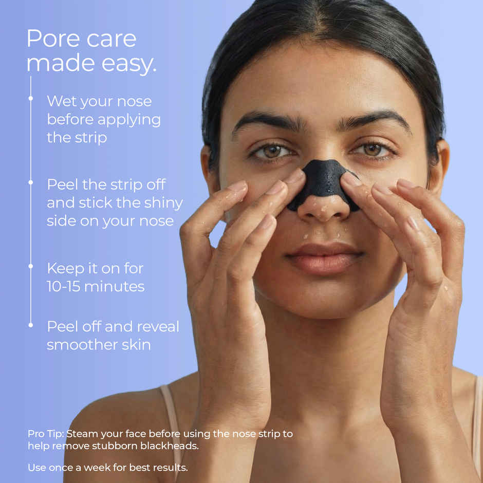 Nua Nose Strip (1pc) & Nua Hydrocolloid And Salicylic Acid Pimple Patches (36pc) Combo