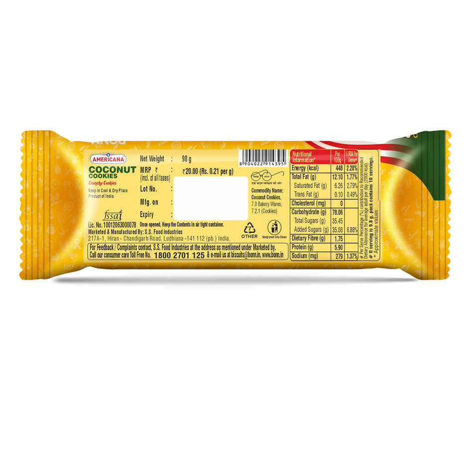Americana Coconut Cookies Combo
