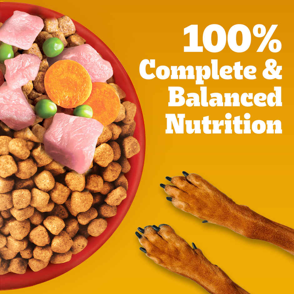 Pedigree Adult Meat & Rice Dry Dog Food Food