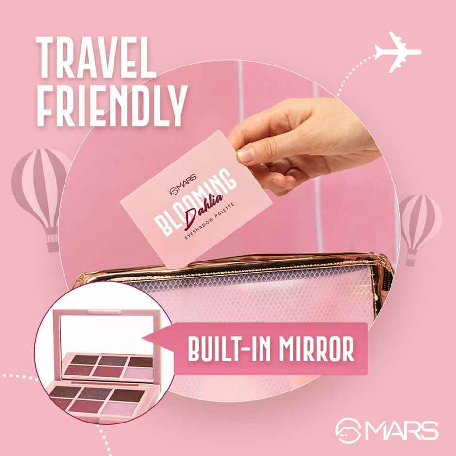 MARS Cosmetics Blooming Matte & Shimmer Eyeshadow Palette (4.8gm) (02-Dahlia)