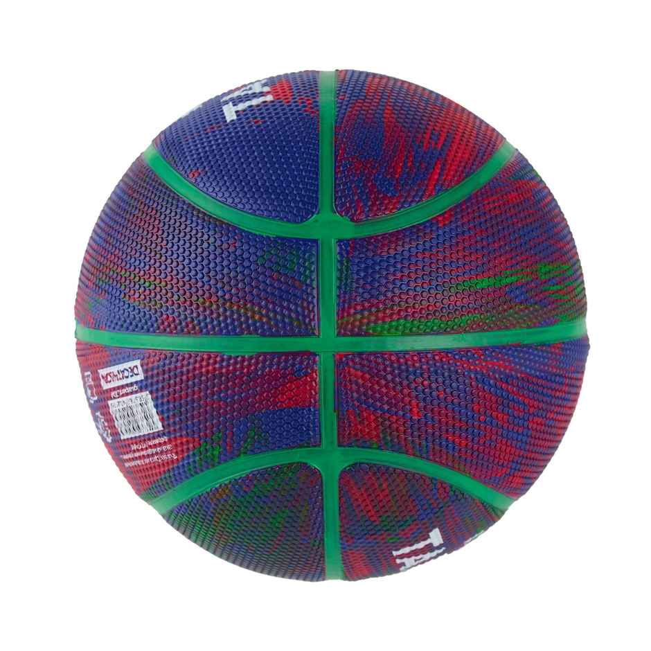 Decathlon Tarmak Kids Rubber Basketball | Blue & Red | Size 3