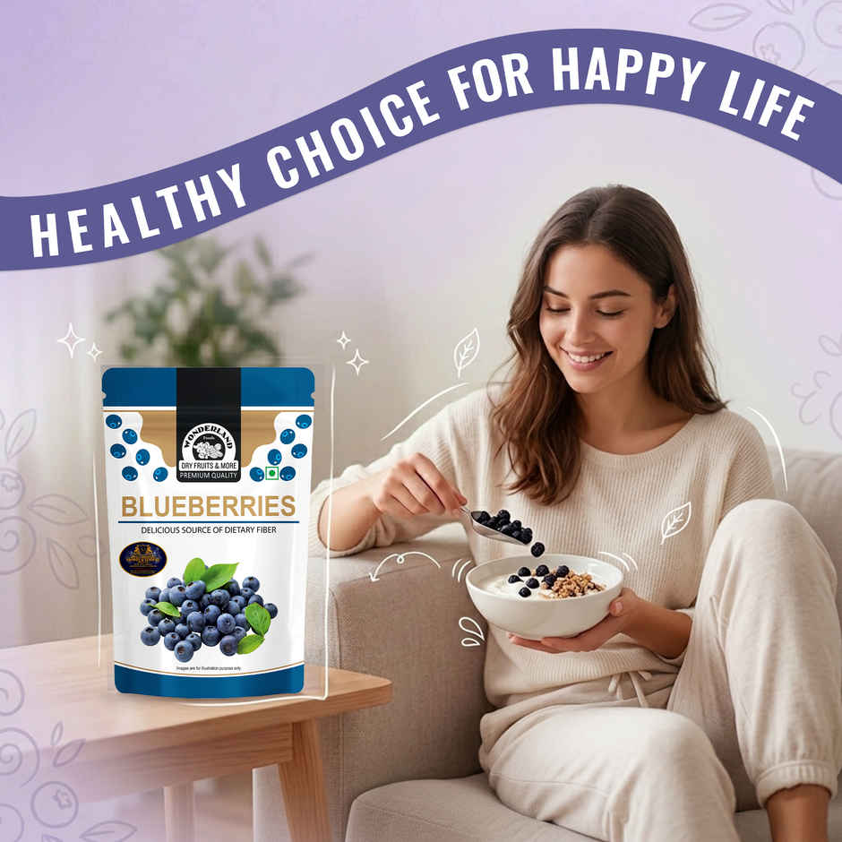Wonderland Foods Dried Blueberries