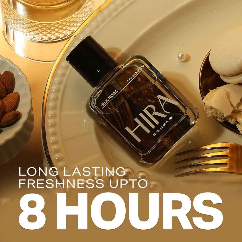 HIRA Silk Robe Eau De Perfume For Women | Cognac & Vanilla Notes
