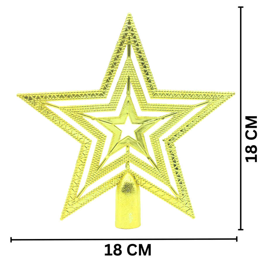 Christmas Tree Topper Star | Colour May Vary | Se7en