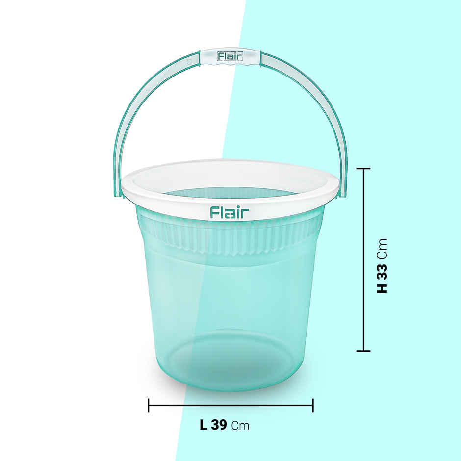 Flair Estella Crystal | Bucket | 19 Litre | Green