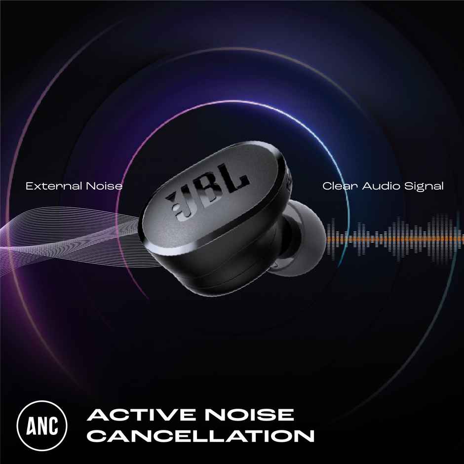 JBL Tune Buds In Ear Wireless TWS Earbuds With Mic, ANC | Black